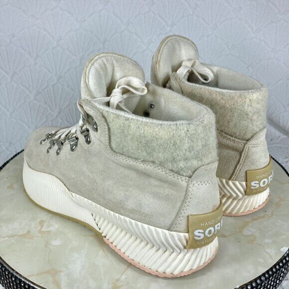 Sorel Out N About™ III Conquest Winter Ankle Bootie White Casual Outdoor Boots - Picture 7 of 12